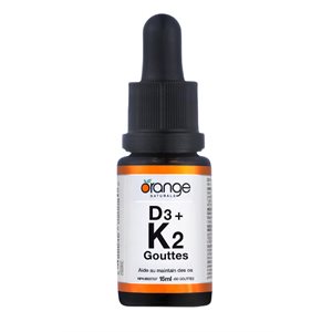 Orange Naturals D3 + K2 Drops 250Iu / 30Mcg Orange Mct 15 ml