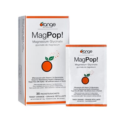 Orange Naturals Magpop! Boisson Effervescente Boite