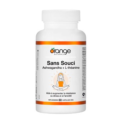 Orange Naturals Sans Souci (Ashwagandha & L-Théanine)