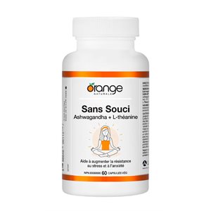 Orange Naturals Sans Souci (Ashwagandha & L-Théanine)