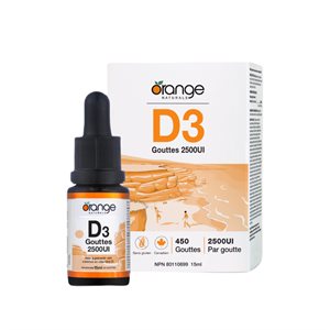 Orange Naturals D3 Drops 2500Iu 15 Ml 