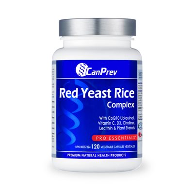 Canprev Complexe Levure De Riz Rouge 120 Caps