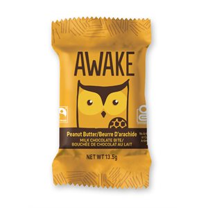 Awake Peanut Butter Chocolate Bites Singles 13.5G