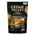 Cedar Valley Selections Pita Chips Red Pepper and Garlic 180 g 