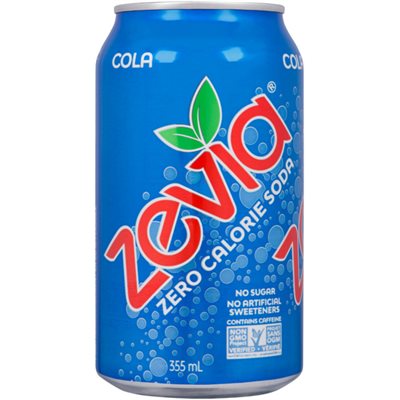 Zevia Soda Zéro Calorie Cola 355 ml