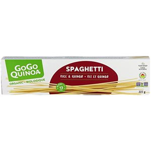 GoGo Quinoa Organic Spaghetti Rice and Quinoa 227 g 
