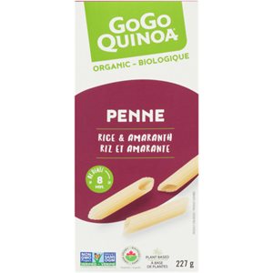 GoGo Quinoa Penne Riz et Amarante Biologique 227 g