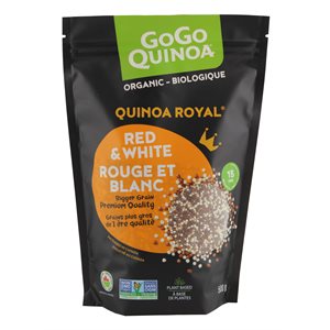 GoGo Quinoa Quinoa Royal Rouge et Blanc Biologique 