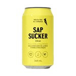 Sapsucker Sparkling Water with Organic Maple Sap-Lemon flavored 355ml