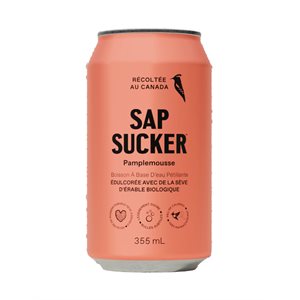 Sapsucker Organic Carbonated Grapefruit Water 355ml