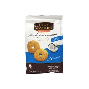 LE VENEZIANE COCONUT (BISCUITS SANS GLUTEN) 250G