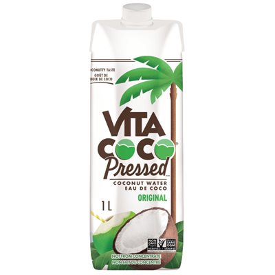 Vita Coco Eau de coco - 1L Tetra Pak Noix de coco pressée