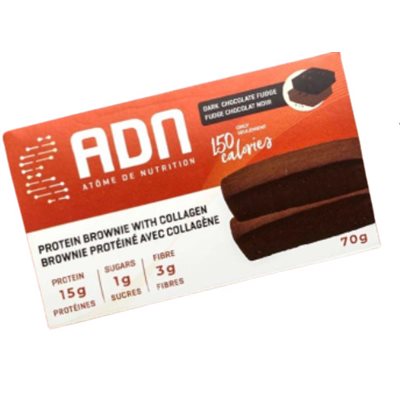 ADN Protein Dark Chocolate Brownie with Collagen 70g