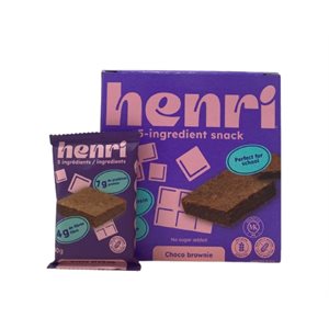 Henri Choco Brownie Snack Bar 200g