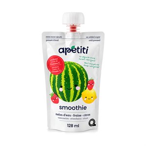Apétiti Melon D'Eau Fraise Citron 128Ml