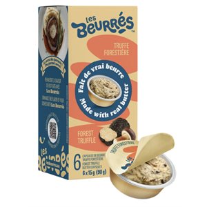 Les Beurrés Beurre truffe forestière 90g