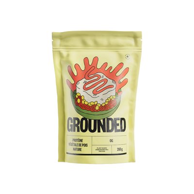 Grounded Original Textured pea protein 260g