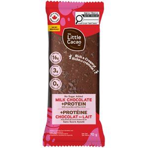 The Little Cacao Milk Chocolate + Protein 70G