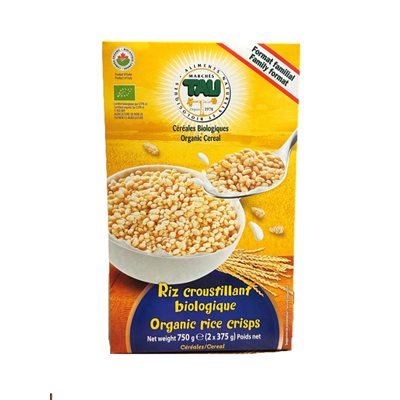Tau Organic Rice Crisps 750g 
