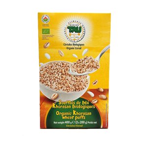 Tau Organic Khorasan Wheat Puffs 400g