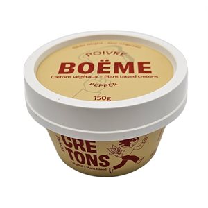 Boëme Cretons Végétaux - Poivre 150g
