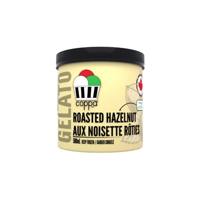 Coppa Roasted Hazelnut Gelato 500mL