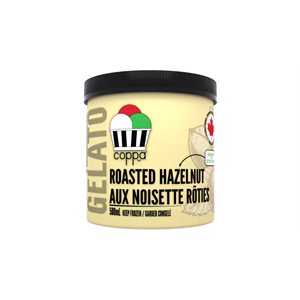 Coppa Roasted Hazelnut Gelato 500mL
