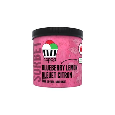 Coppa Blueberry Lemon Sorbet 500mL