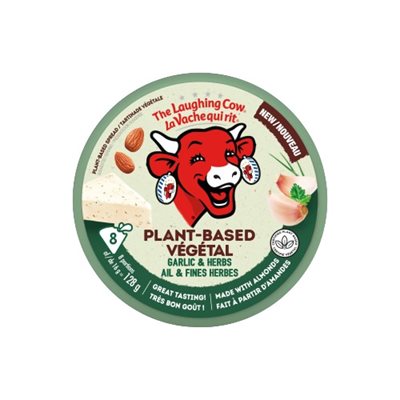 The Laughing Cow Tartinade à l'ail et aux fines herbes à base de plantes