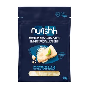 Nurishh Grated Plant based Cheese Parmesan Style 150g