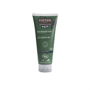 Cattier 3-In-1 Shower Gel - Men - 200Ml