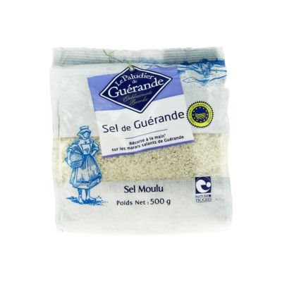 Le Paludier de Guerande Ground Salt 500g