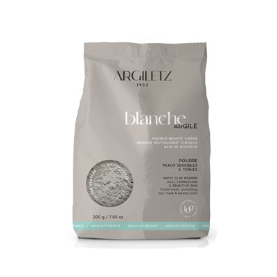 Argiletz Ultra-ventilated White Clay powder 200 g