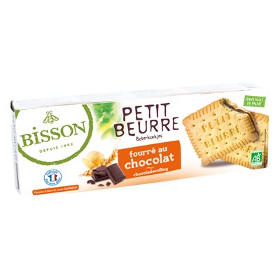 BISSON Chocolate Filled Petit Beurre 197g
