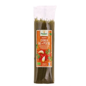 Primeal Spaghetti au Blé et Quinoa Ail et Persil Biologique 500g