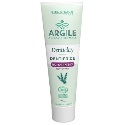 Ciel Dazur Rosemary Organic Toothpastes with Clay and Thermal Water 75 ml