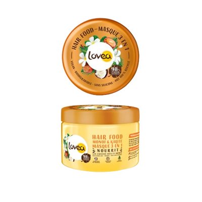 Lovea Hair Food Masque 3 en 1 Monoà¯ & Karite