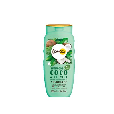 Lovea Shampooing tous types de cheveux Coco et thé vert