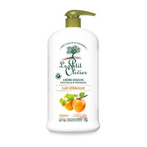 Le Petit Olivier Apricot Milk Shower Cream 750Ml