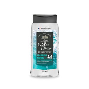 Le Petit Olivier 4-In-1 Fresh Shower Gel - Marine - 250Ml