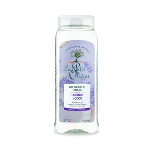Le Petit Olivier Gel Douche Relax - Parfum Lavande & Coco - 400Ml