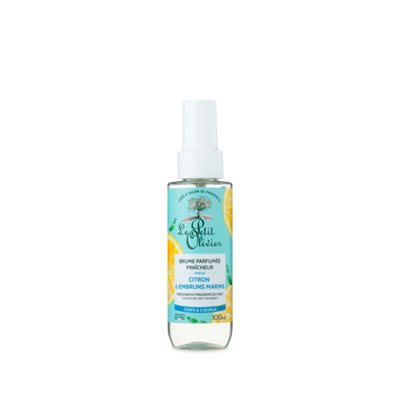 Le Petit Olivier Brume Parfumée Fraîcheur - Parfum Citron & Embruns Marins - 100 Ml