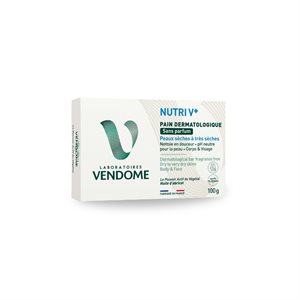 Vendome Fragrance-Free Dermatological Bar 100G