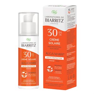 Biarritz Certified Organic Face Sunscreen SPF30 50 ml