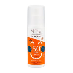 Biarritz Certified Organic Sunscreen For Children SPF50+ 100 ml