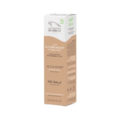 Biarritz Lait Autobronzant Certifié Bio