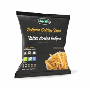 Cabera Foods Belgian Golden Fries Organic Straight Cut 425g