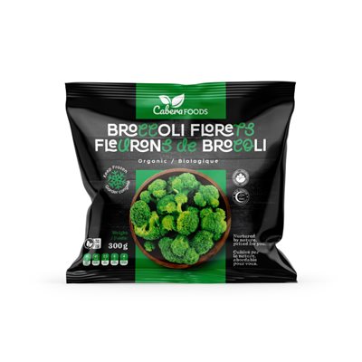 Cabera Foods Fleurons De Brocoli Biologiques 300G
