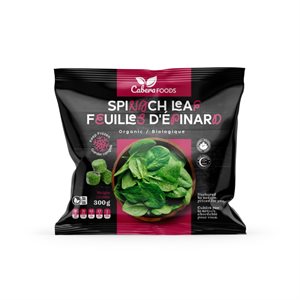 Cabera Foods Feuilles D'Épinard Biologiques 300G