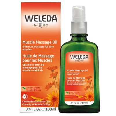 Weleda Huile de Massage Pour Les Muscles 100ml